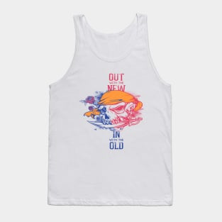 Skull Pun Stay Young Tank Top
